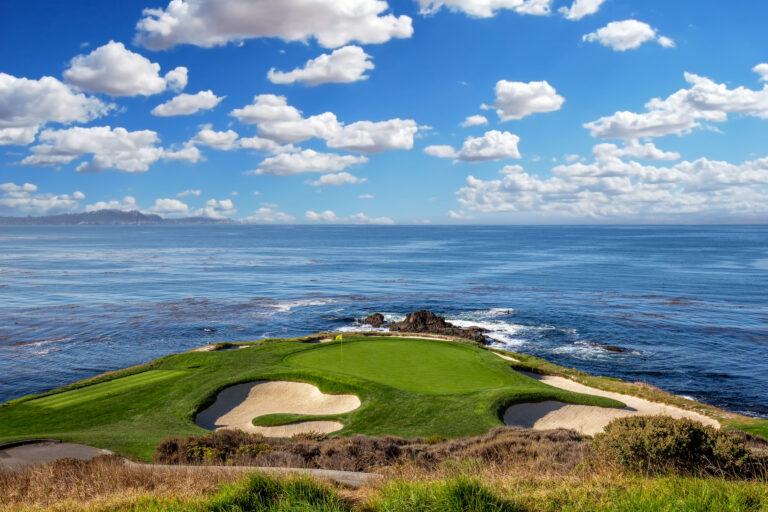 Pebble Beach, Location for Tee Time Entertainment Mobile Golf Simulator