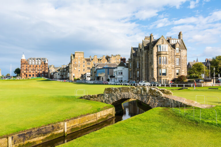 St. Andrews Links, Location for Tee Time Entertainment Mobile Golf Simulator