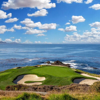 Pebble Beach, Location for Tee Time Entertainment Mobile Golf Simulator